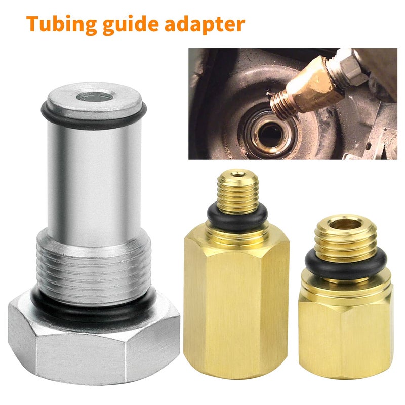 Mekar 6.0 IPR Valve Socket and Oil Rail Adapters Kits and 6.0 High Pressure Oil Pump IPR Valve Air Test Fitting Tool with Seal Kit Compatible with 6.0L Powerstroke Diesel Engine - Image 4
